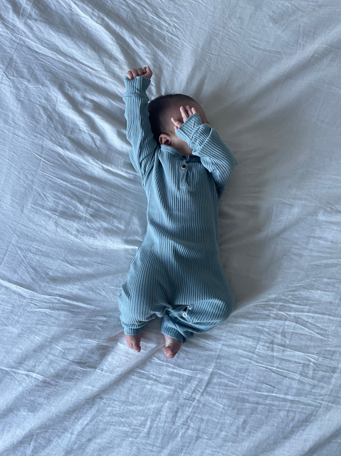 Amber Neutral Ribbed Onesies