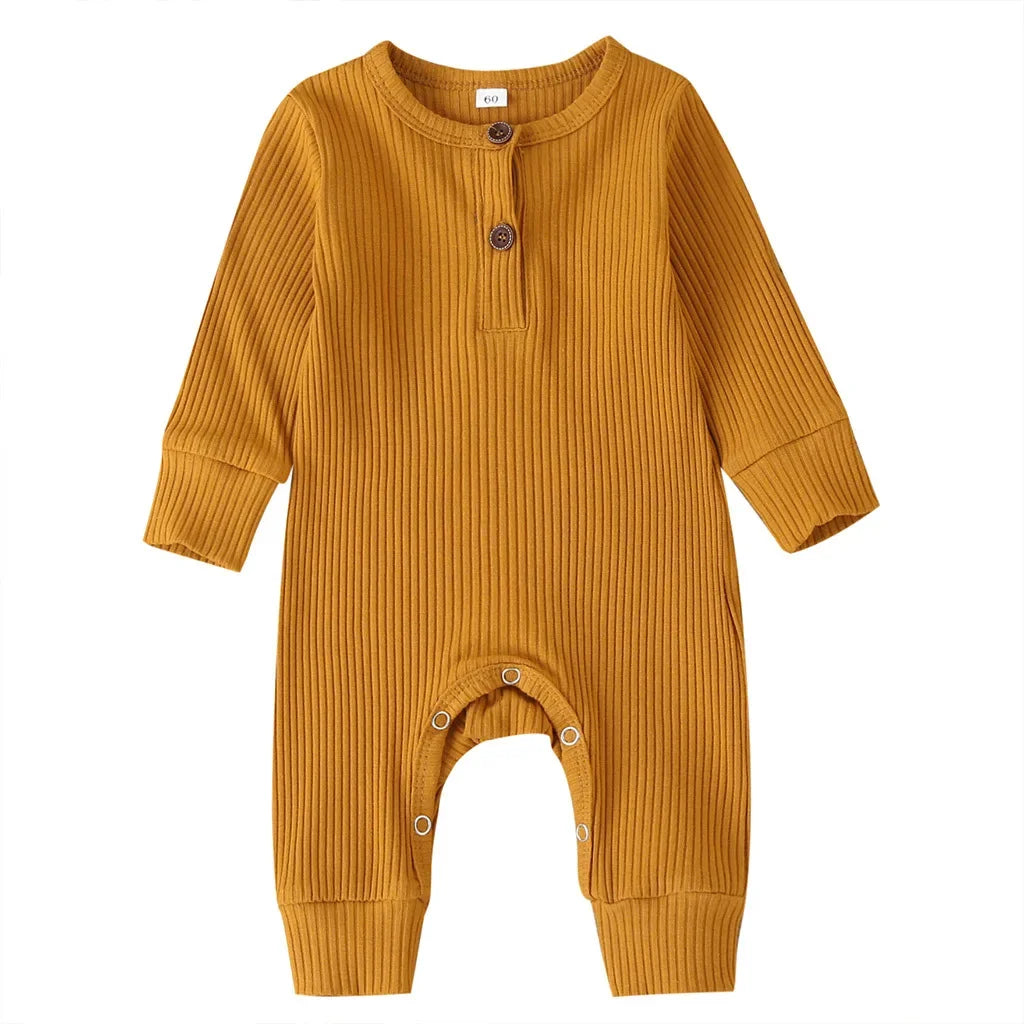 Amber Neutral Ribbed Onesies